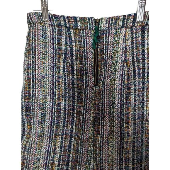 Anthropologie Maeve Tweed fringe skirt size 0 - Picture 8 of 11